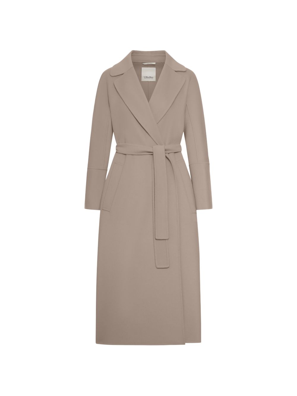 S Max Mara Women Wool Belted Coat
