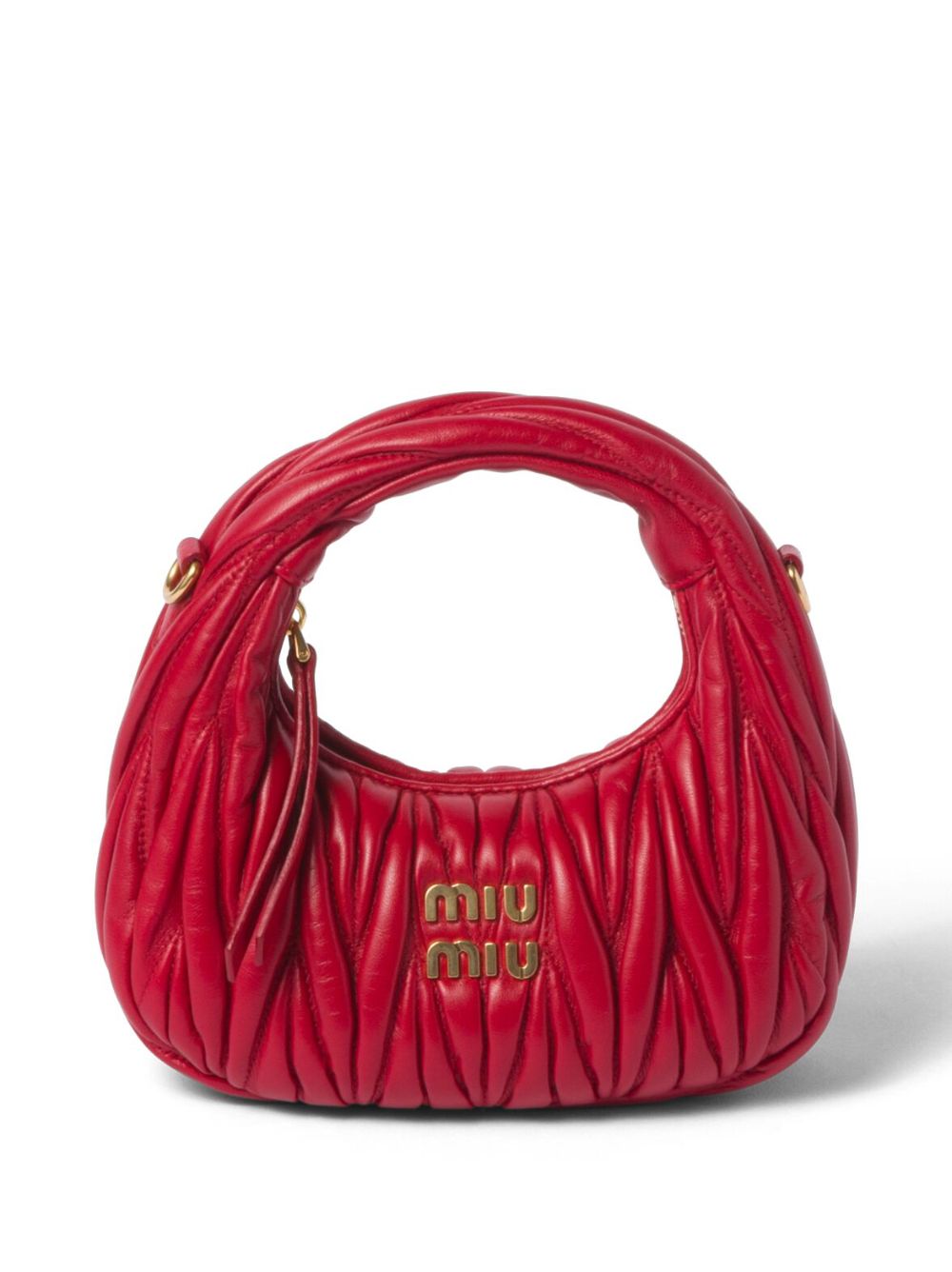 Miu Miu Women Wander Leather Mini Bag