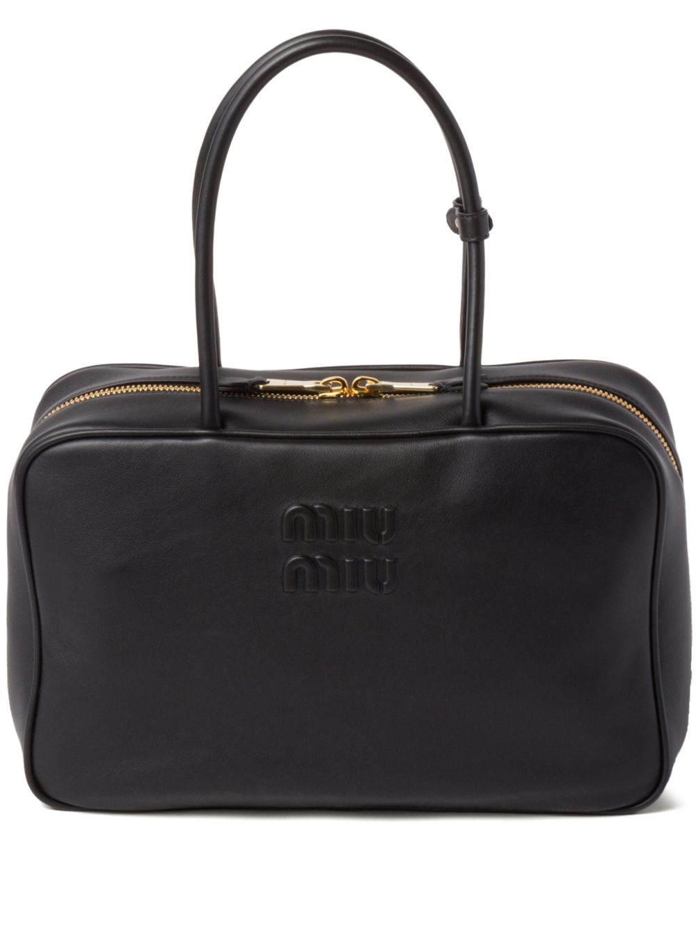 Miu Miu Women Beau Large Leather Handbag