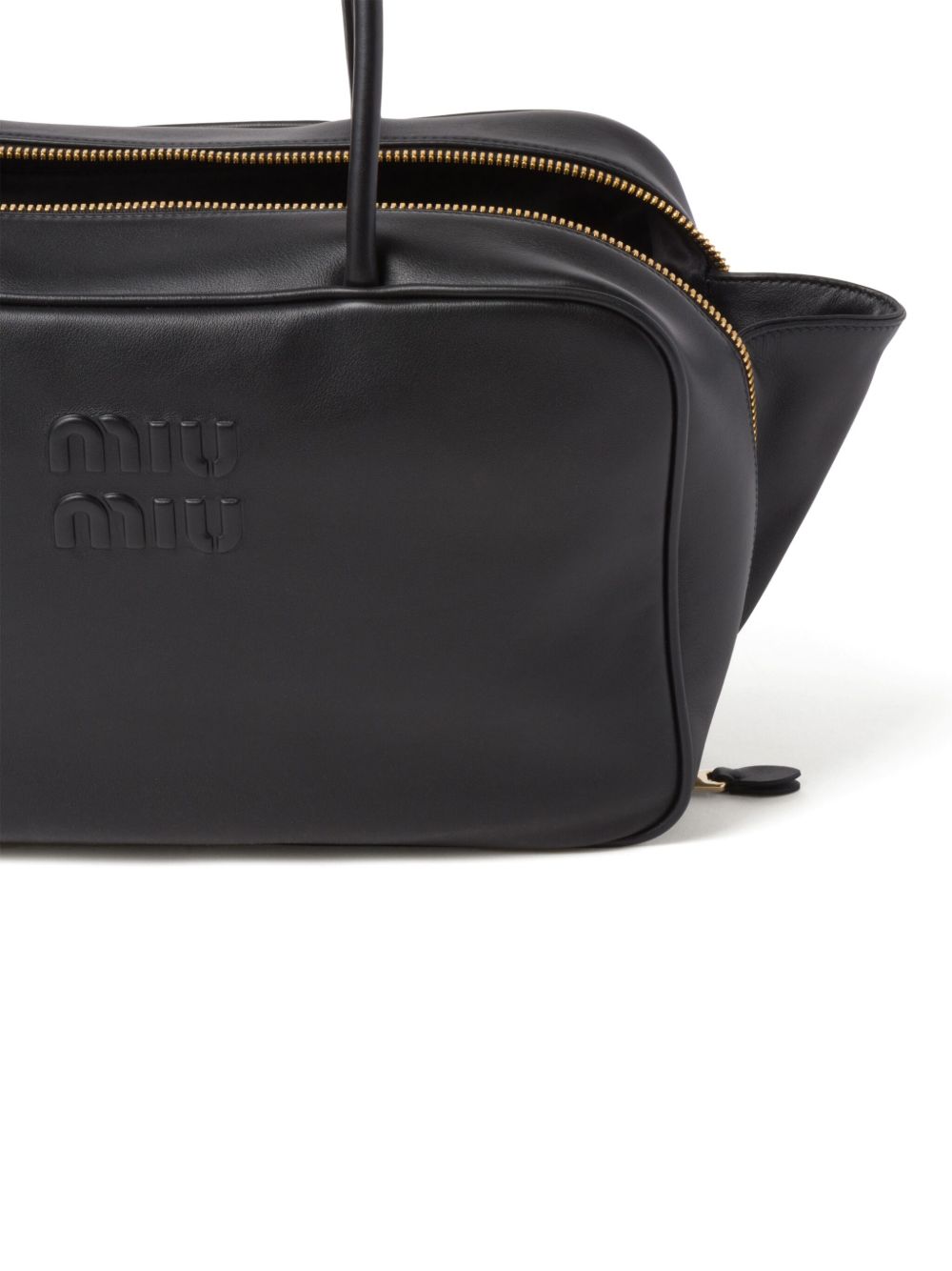 Miu Miu Women Beau Large Leather Handbag