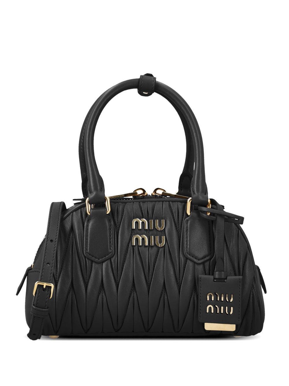 Miu Miu Women Arcadie Leather Handbag