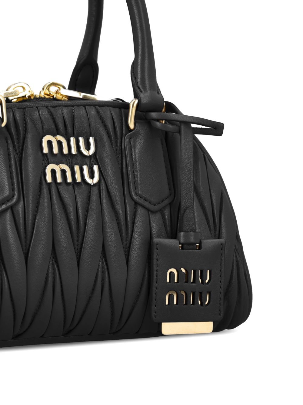 Miu Miu Women Arcadie Leather Handbag