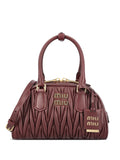 Miu Miu Women Arcadie Leather Handbag