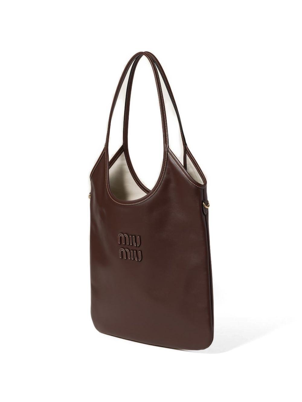 Miu Miu Women Ivy Leather Shoulder Bag