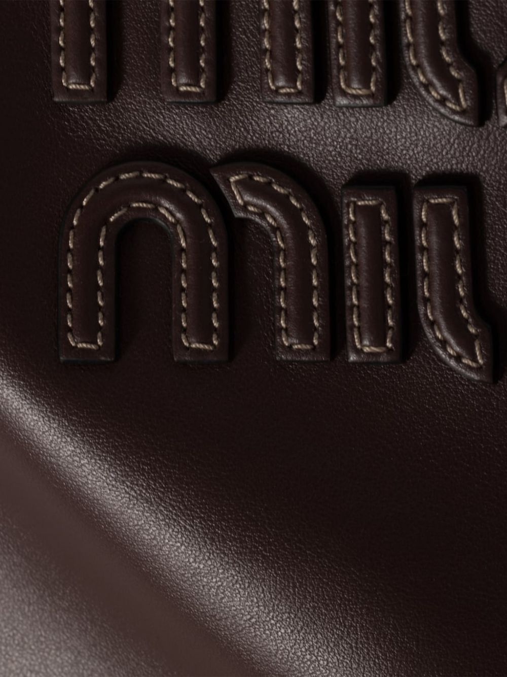 Miu Miu Women Ivy Leather Shoulder Bag