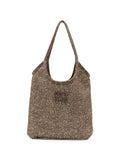 Miu Miu Women Ivy Sequined Net Shoulder Bag