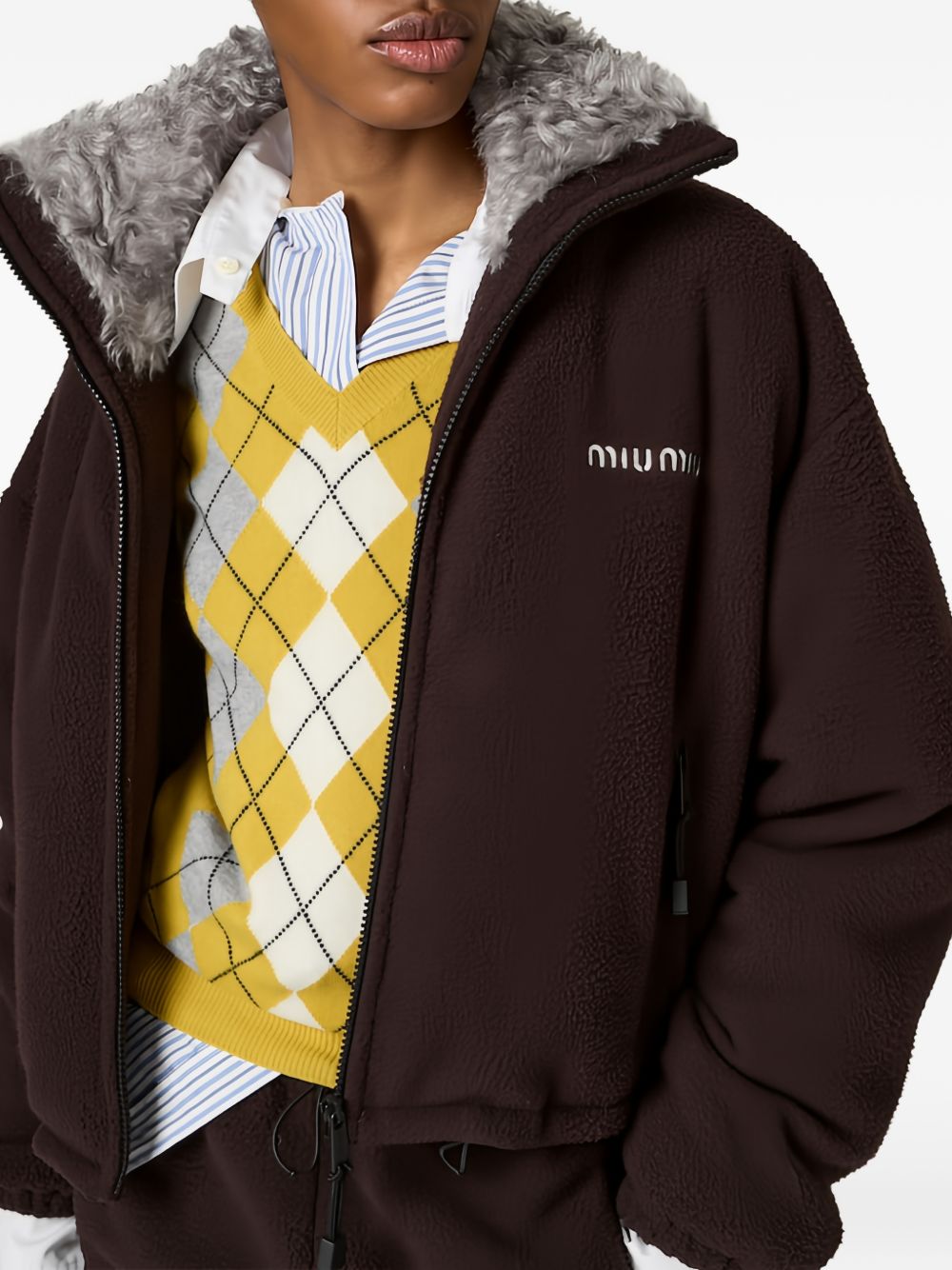 Miu Miu Women Fleece Down Jacket