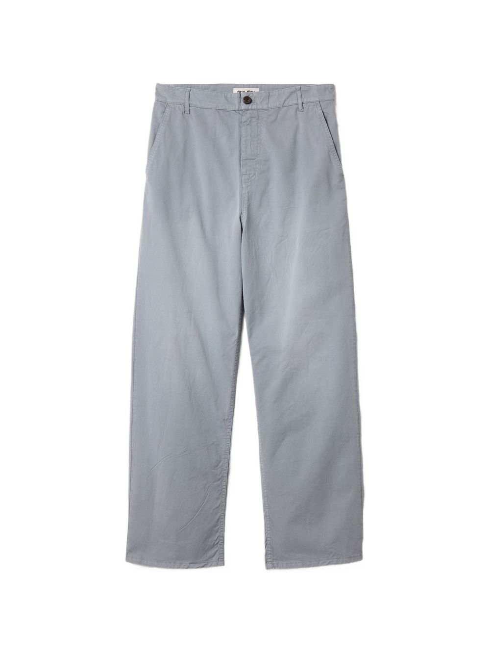 Miu Miu Women Cotton Trousers