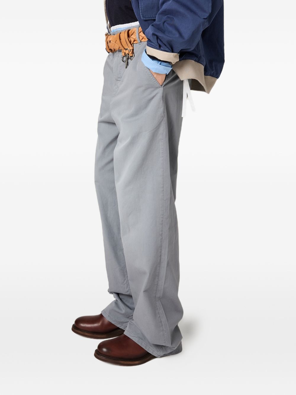 Miu Miu Women Cotton Trousers