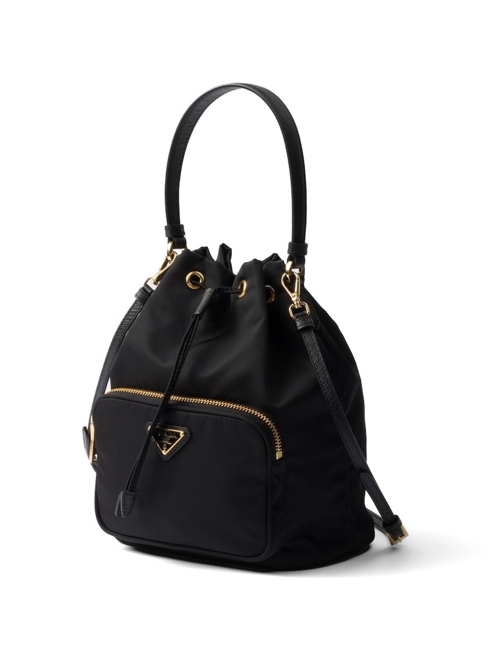 Prada Women Prada Duet Re-Nylon Bucket Bag
