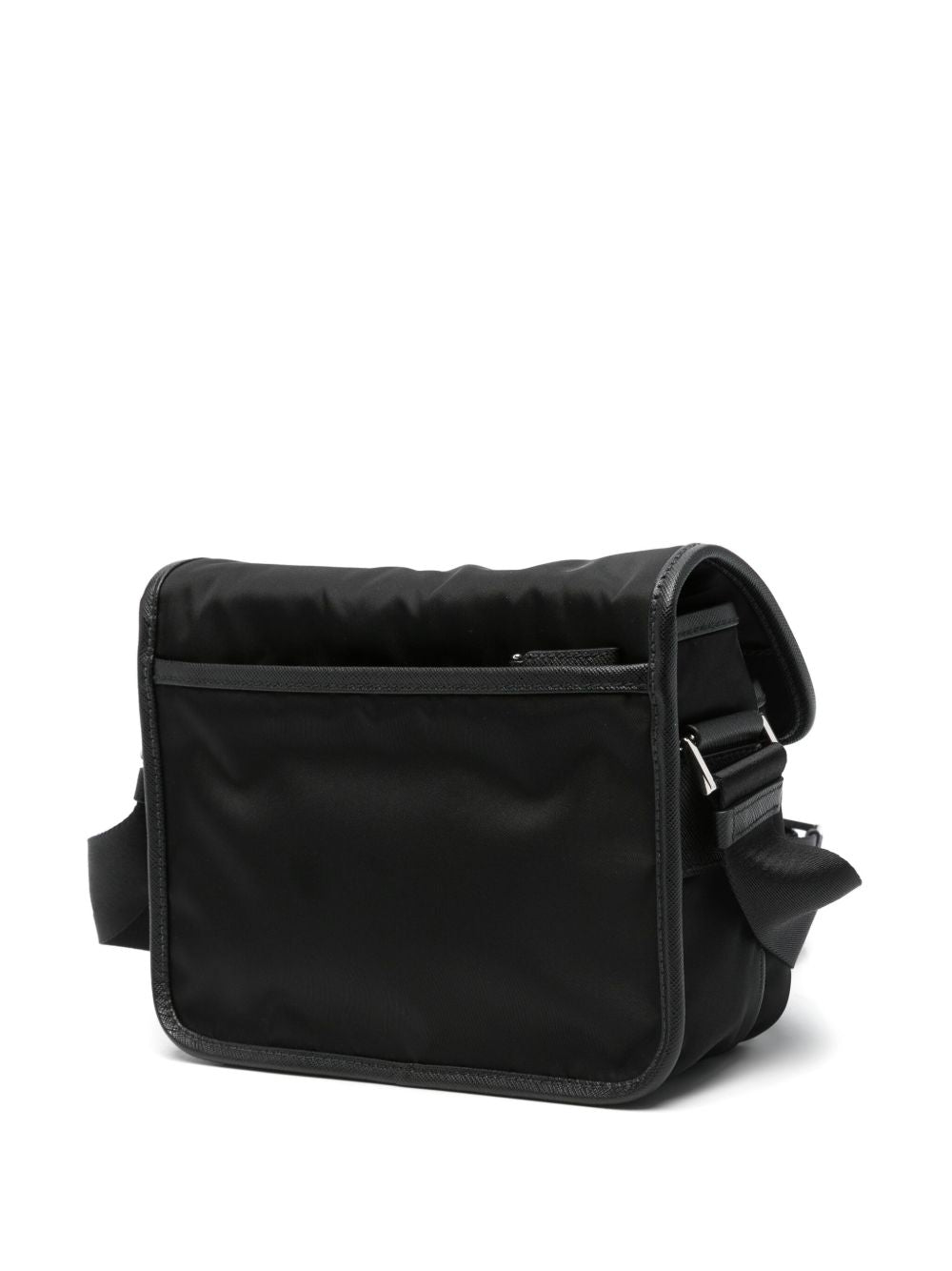 Prada Men Re-Nylon And Saffiano Crossbody Bag
