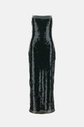 Rotate Women Sequins Maxi Slip Dress