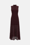 Rotate Women Lace Maxi Flared Dress