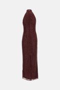 Rotate Women Beaded Maxi Dress