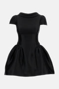 Self-Portrait Women Taffeta Collared Mini Dress