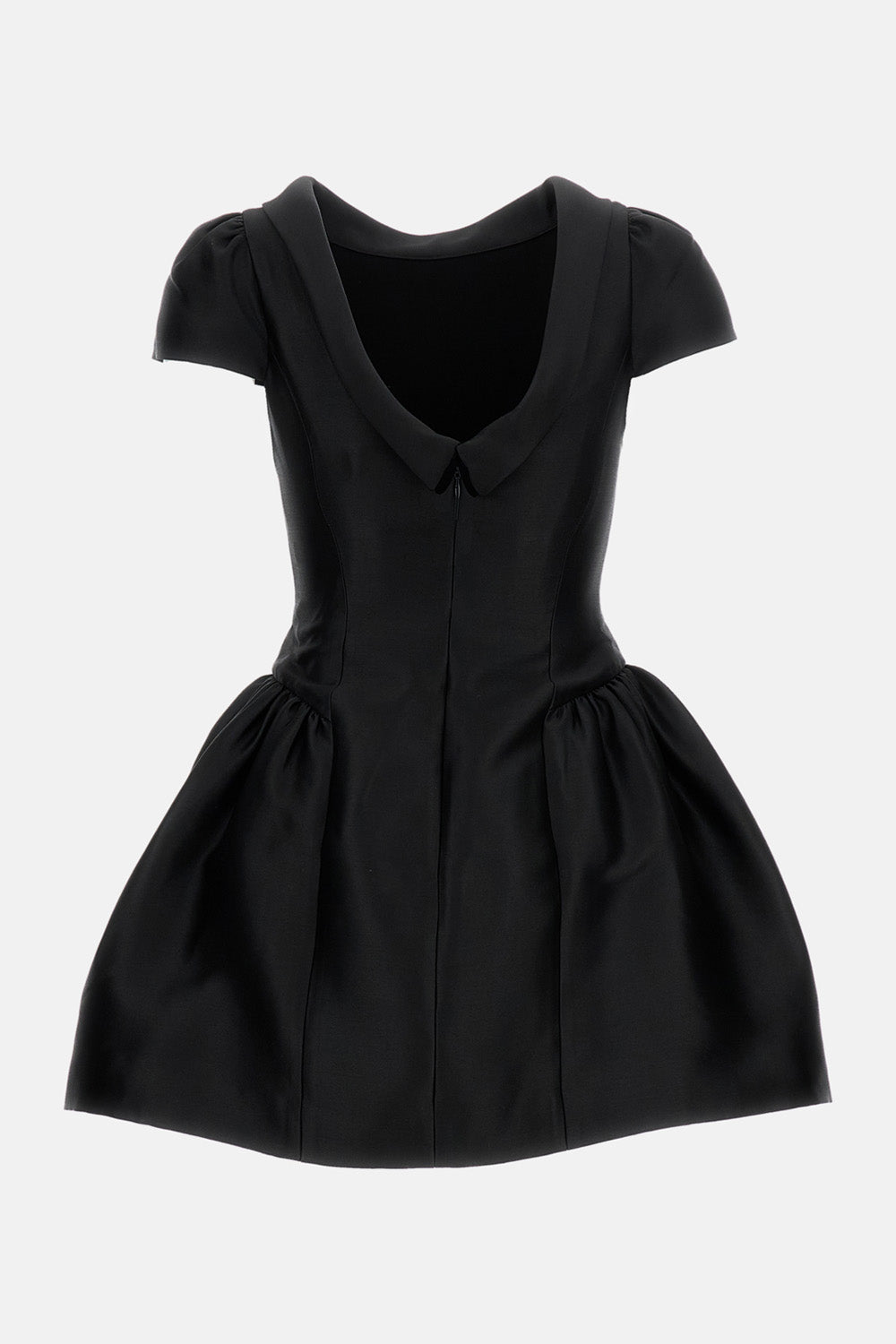 Self-Portrait Women Taffeta Collared Mini Dress