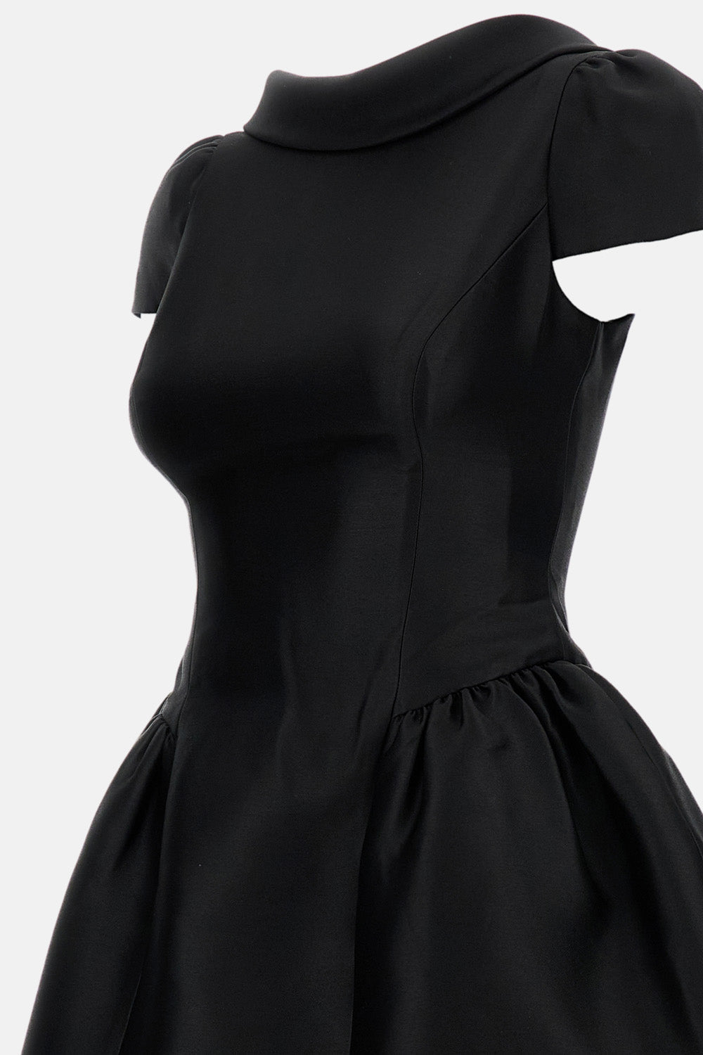 Self-Portrait Women Taffeta Collared Mini Dress
