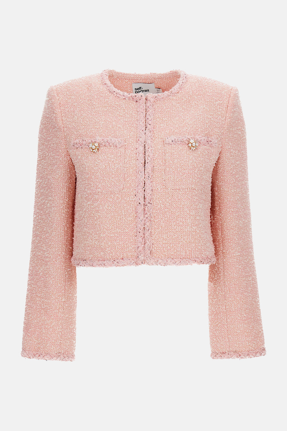 Self-Portrait Women Boucle Jacket