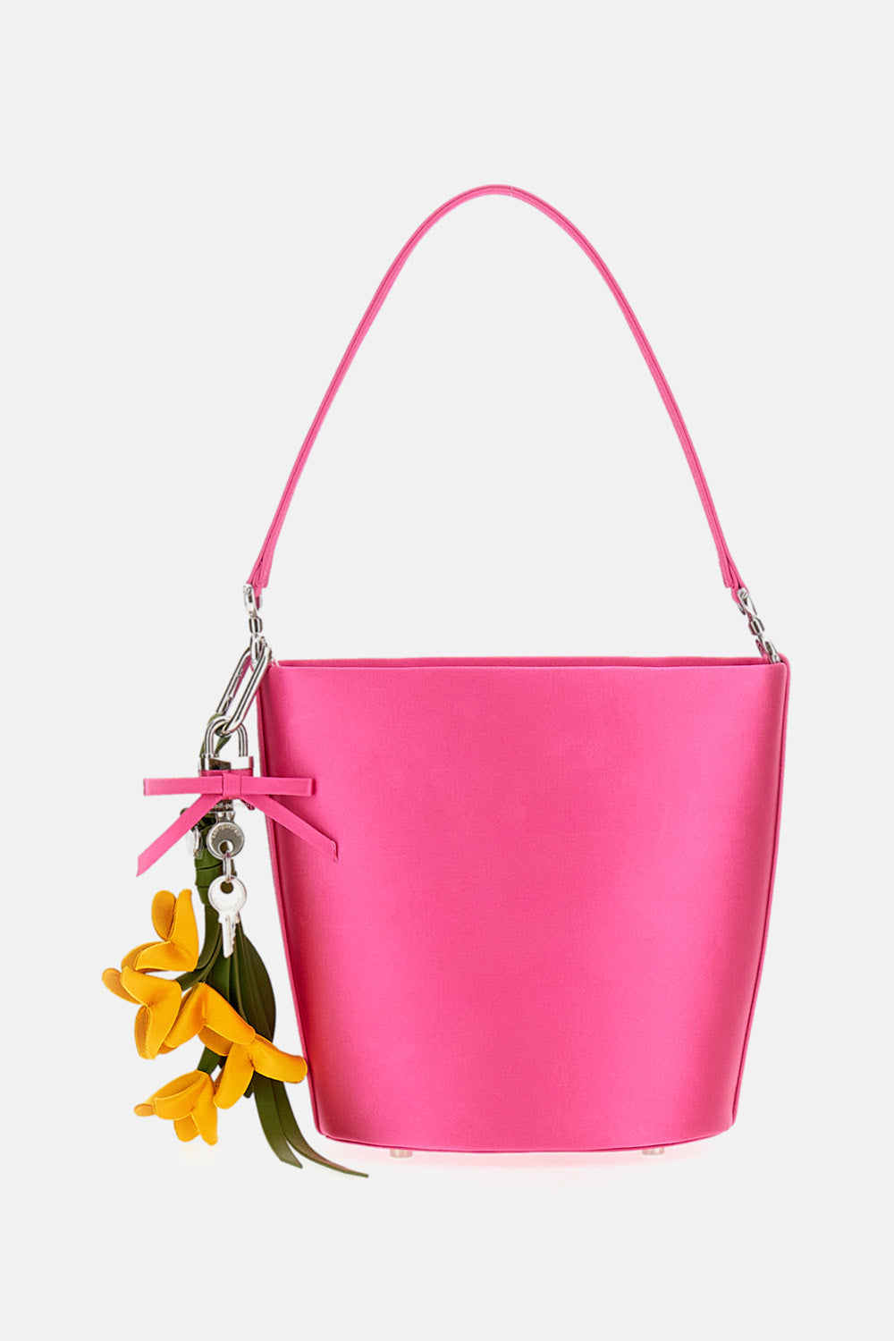 Self-Portrait Women Satin Bucket Bag
