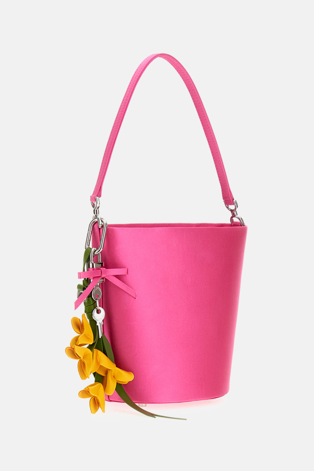 Self-Portrait Women Satin Bucket Bag