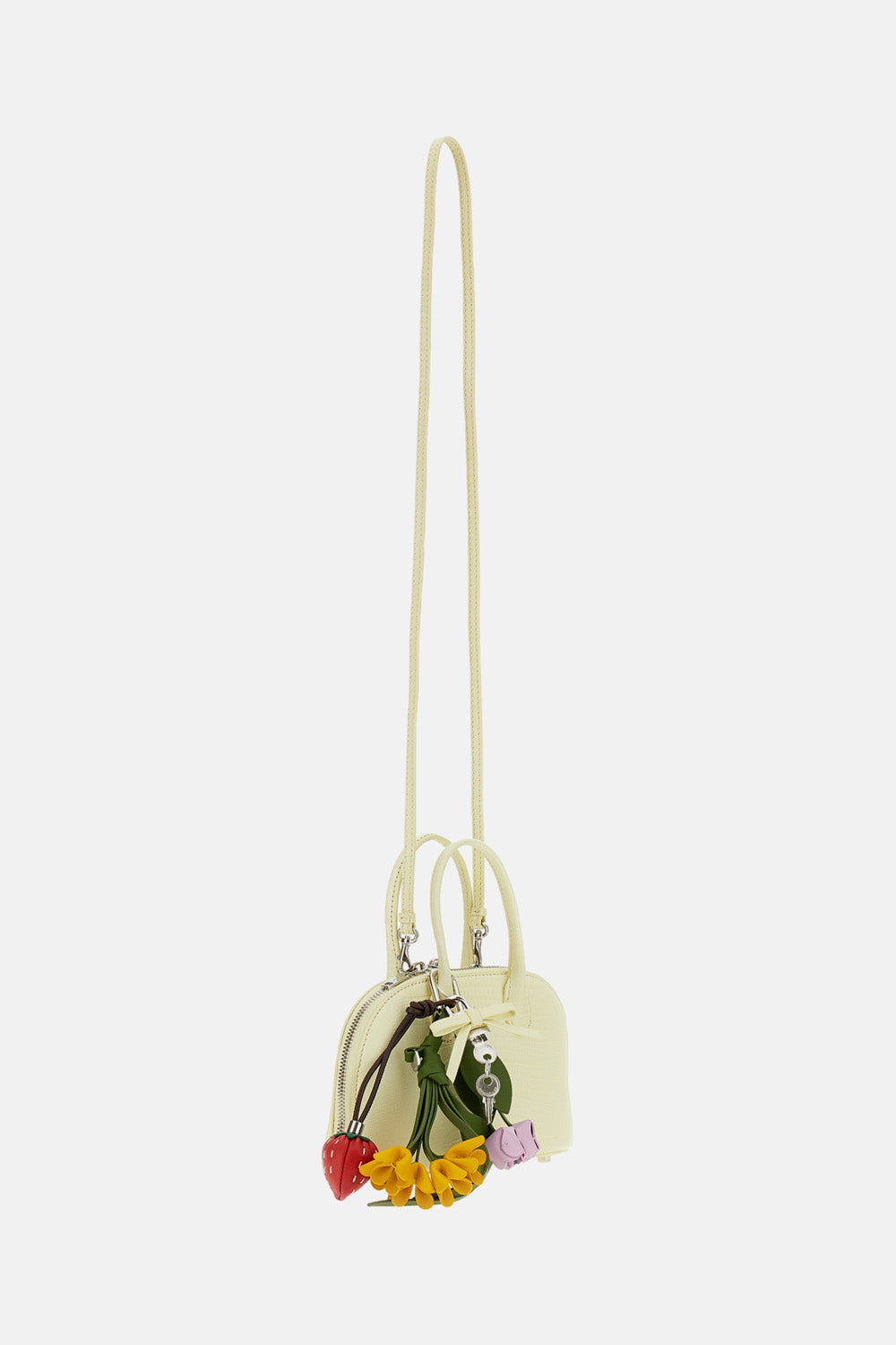 Self-Portrait Women Mini Embossed Leather Bag