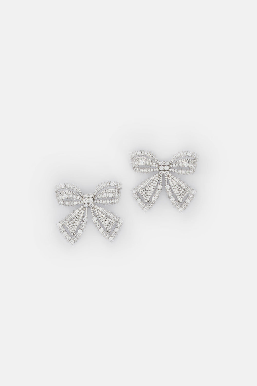 Self-Portrait Women Crystal Bow Earrings