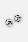 Self-Portrait Women Silver Knot Earrings