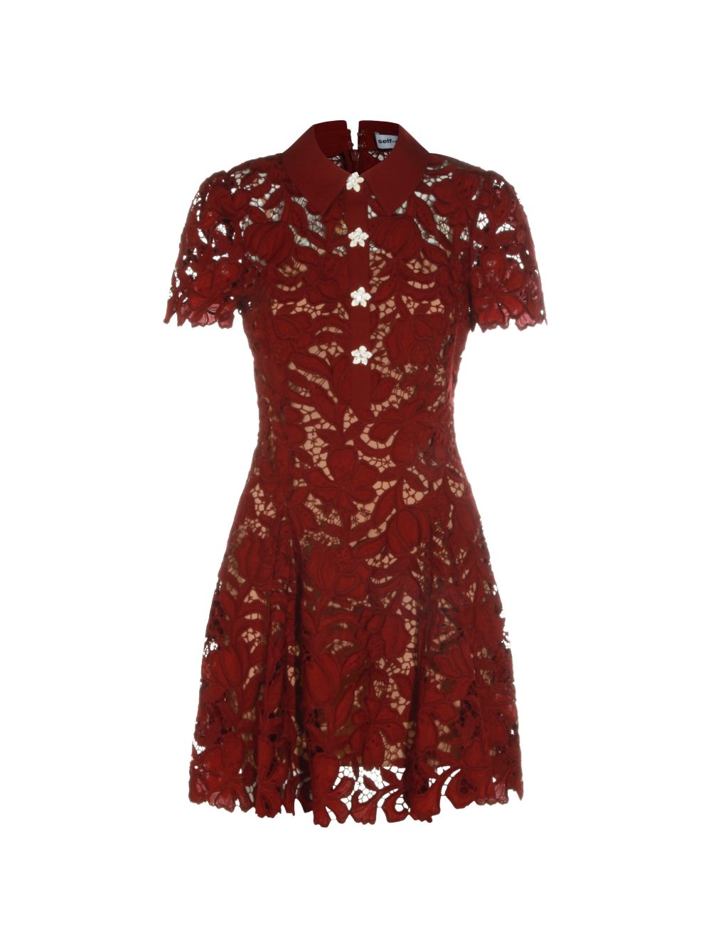 Self Portrait Women Lace Mini Dress