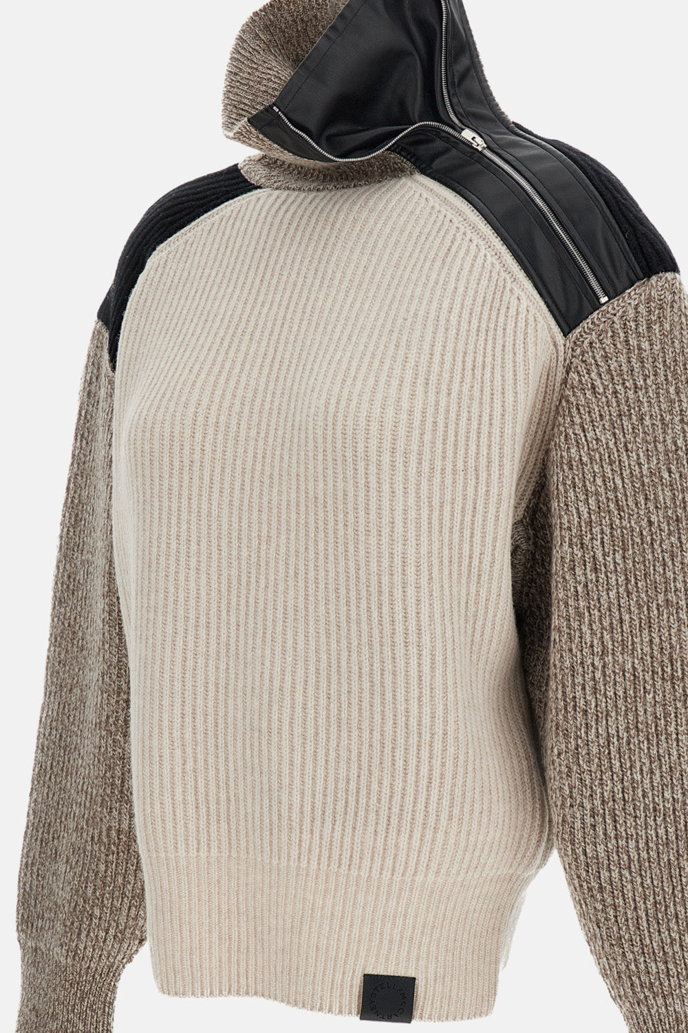 Stella Mccartney Women Altermat Detail Block Colour Knit Jumper