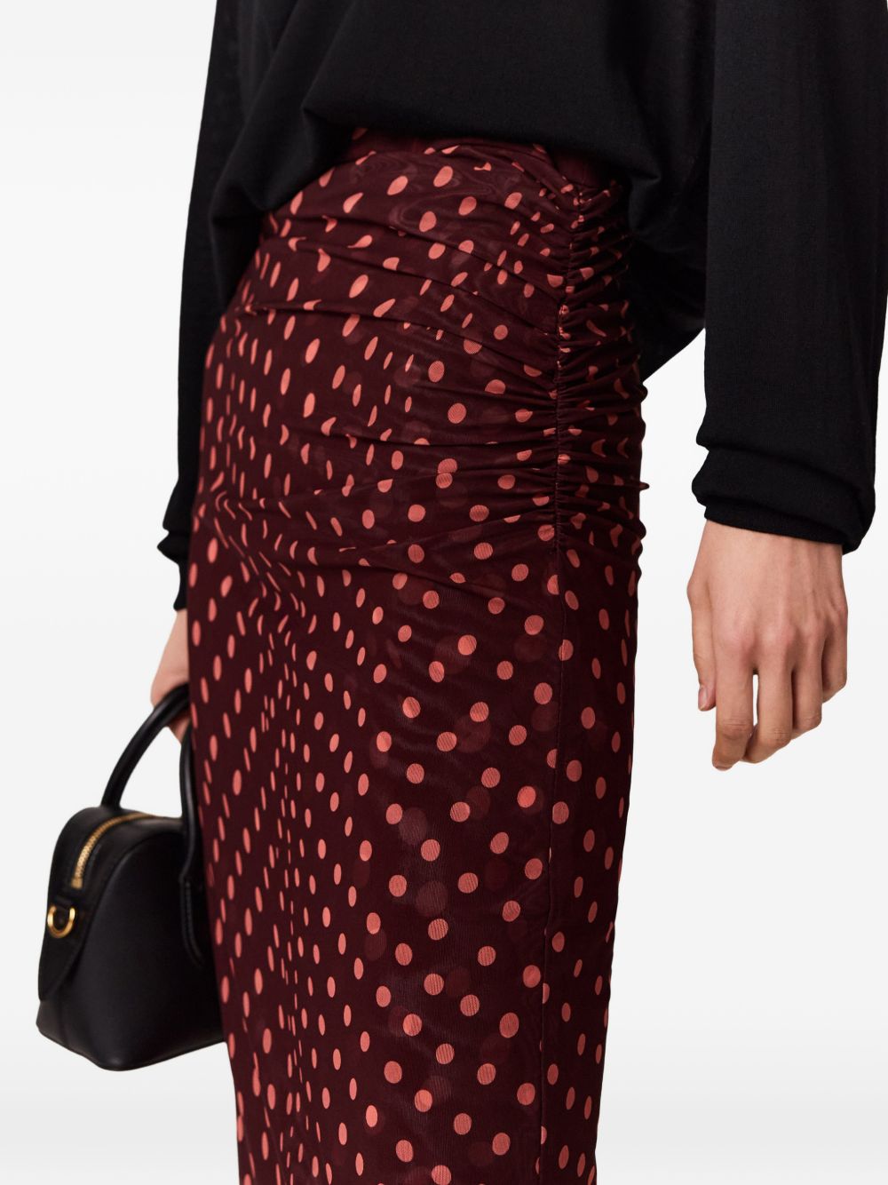 Stella Mccartney Women Polka Dot Long Skirt