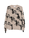 Stella Mccartney Women Embroidered Horse Wool Jumper