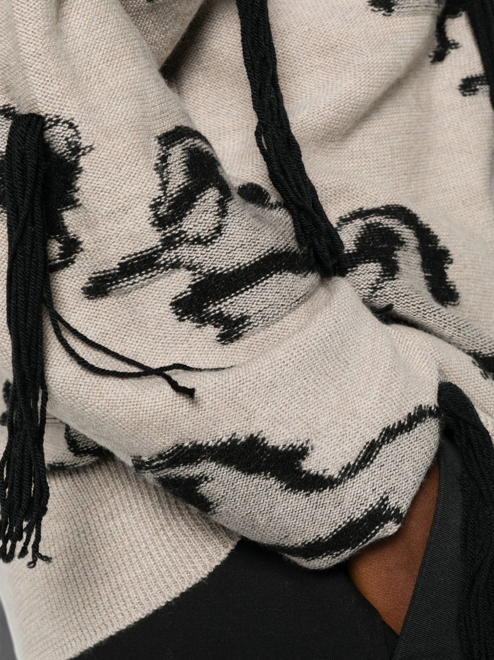 Stella Mccartney Women Embroidered Horse Wool Jumper