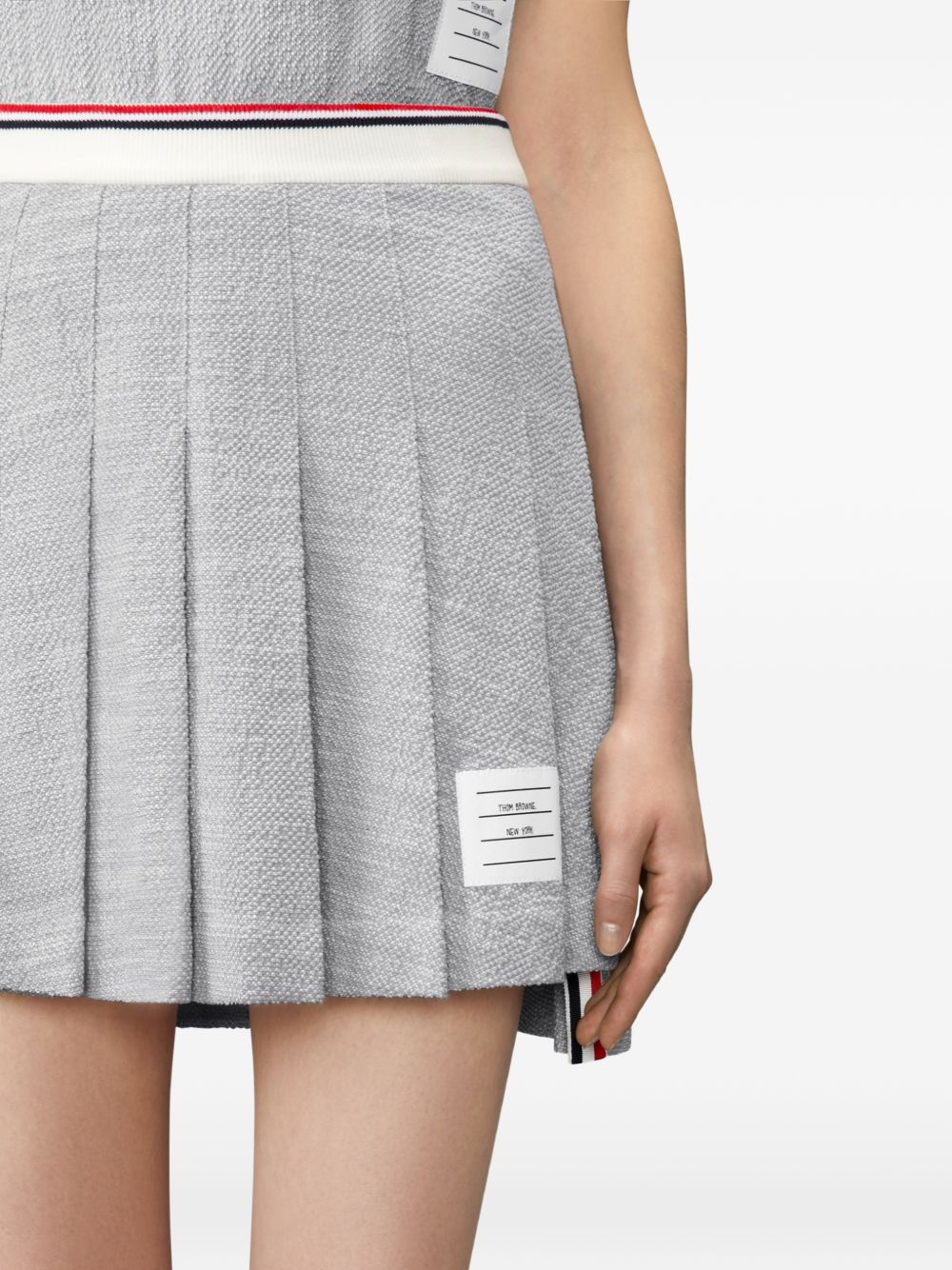 Thom Browne Women Cotton Mini Skirt