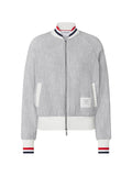 Thom Browne Women Rwb Cotton Bomber Jacket