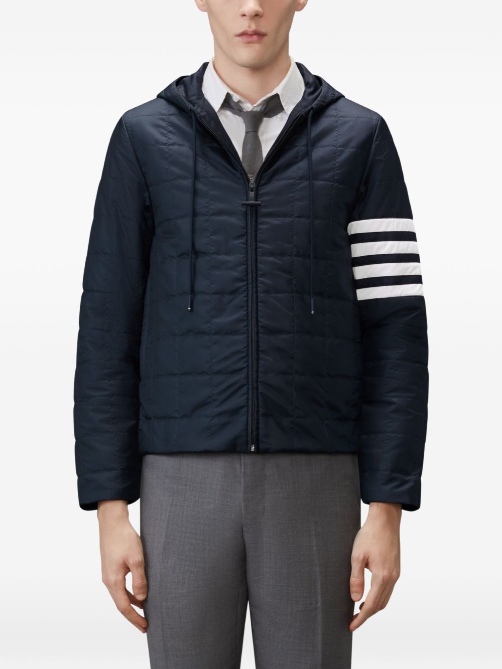 Thom Browne Men Short Down Jacket