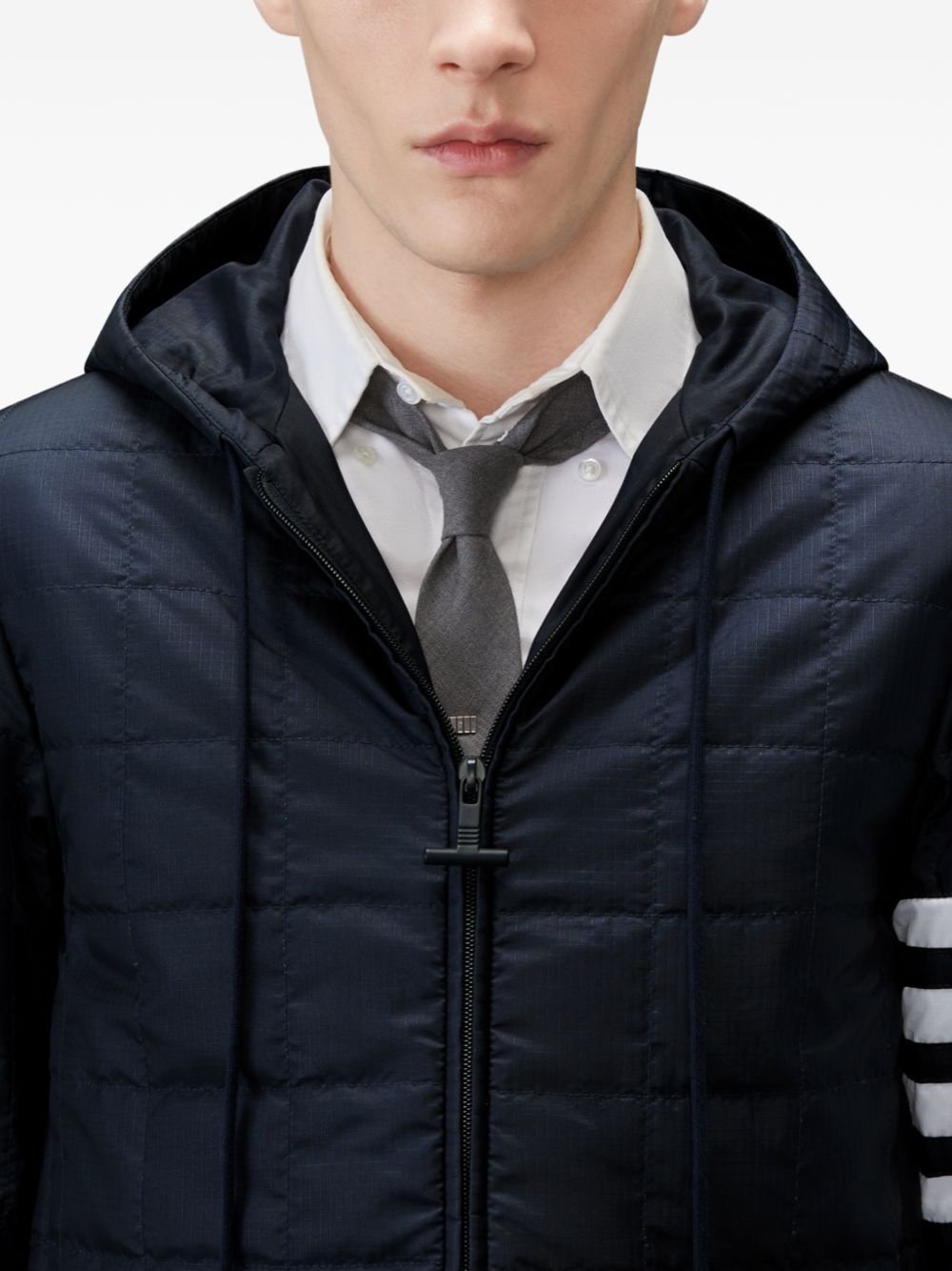 Thom Browne Men Short Down Jacket