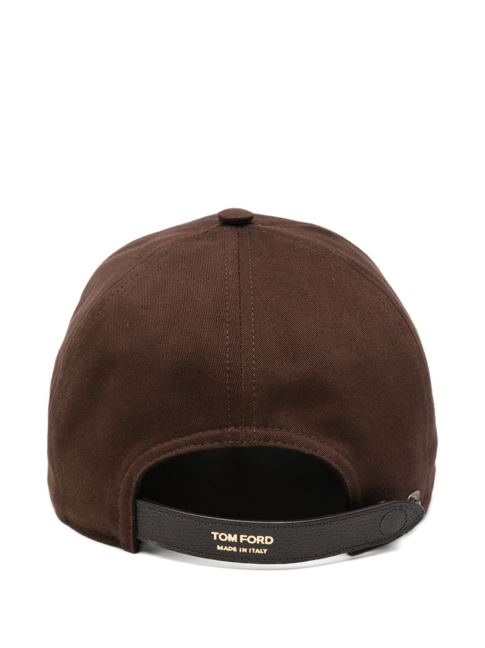 Tom Ford Men Cotton Baseball Cap