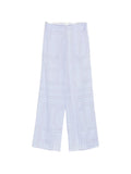 Toteme Women Cotton Blend Pajama Trousers