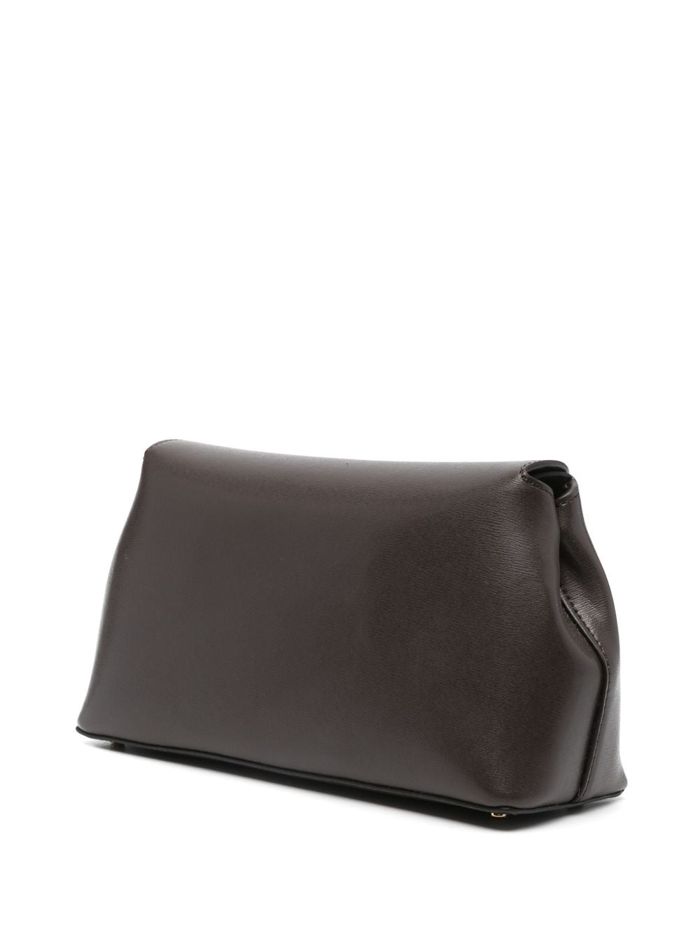 Toteme Women T-Lock Leather Clutch