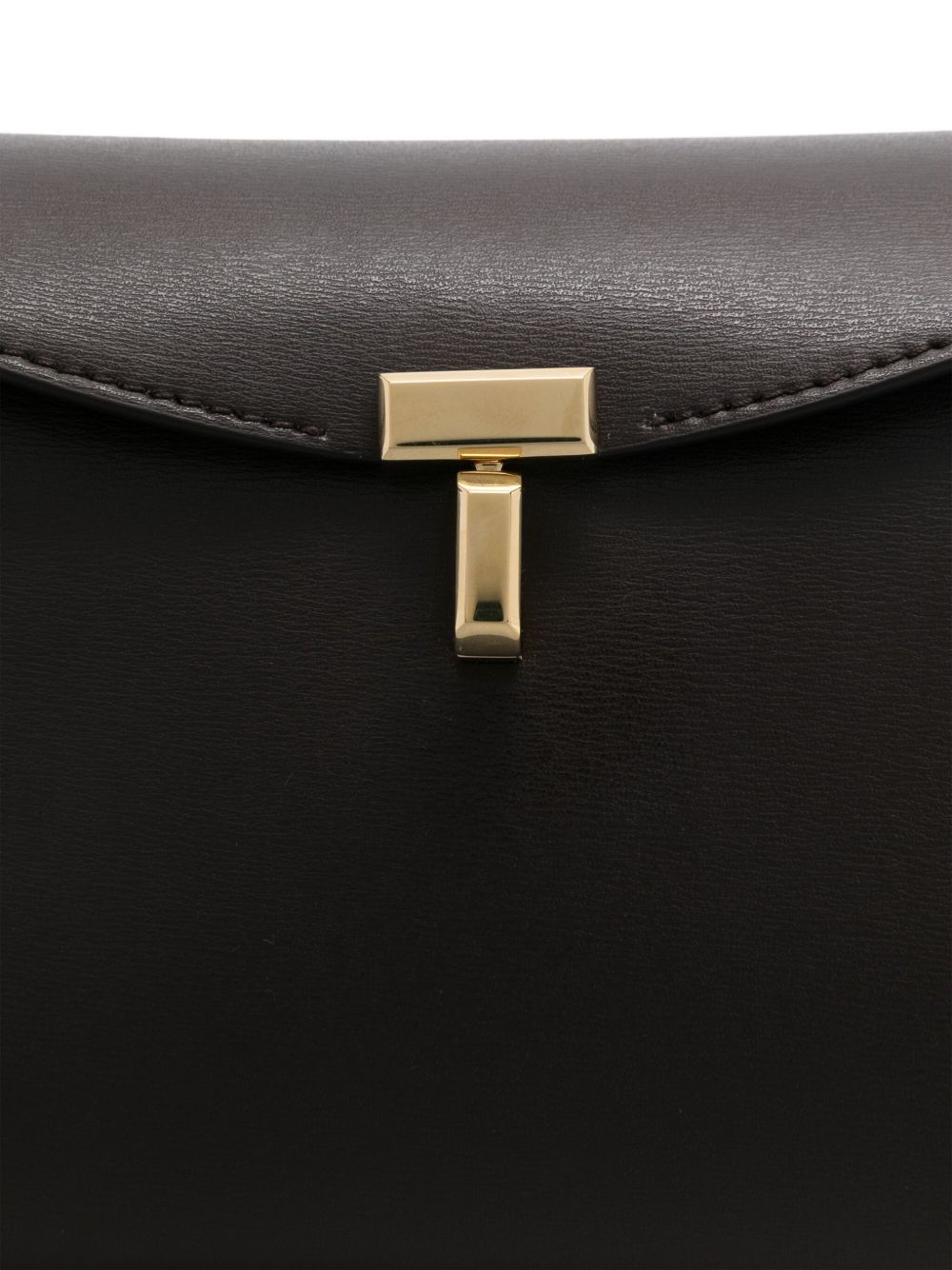 Toteme Women T-Lock Leather Clutch