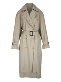 Toteme Women Cotton Blend Trench Coat
