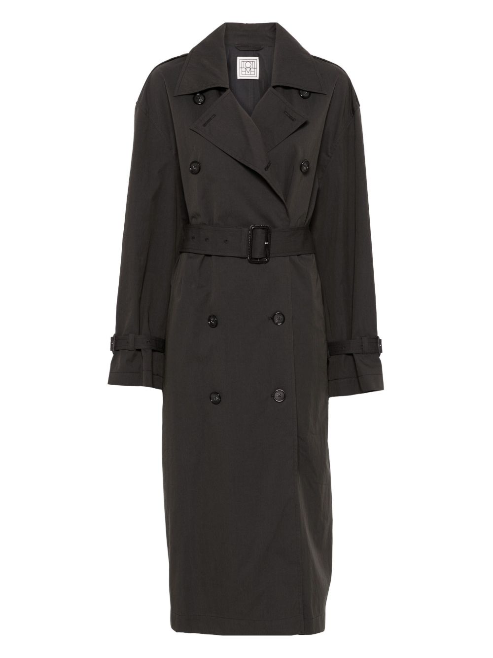 Toteme Women Cotton Blend Trench Coat