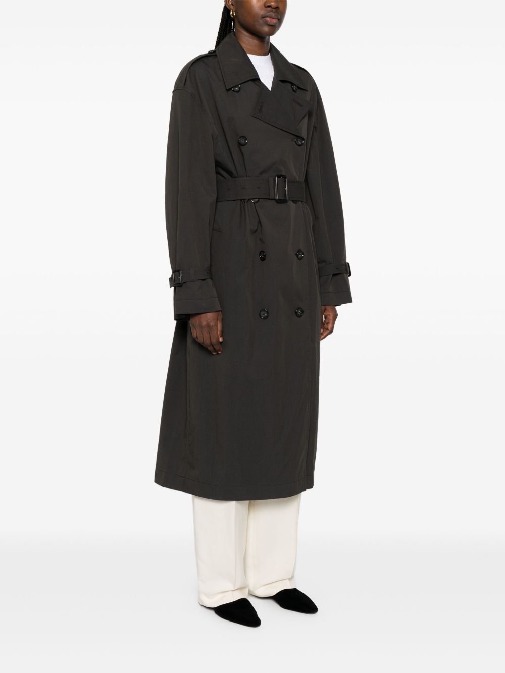 Toteme Women Cotton Blend Trench Coat