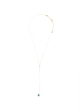 Toteme Women Jade Drop Necklace
