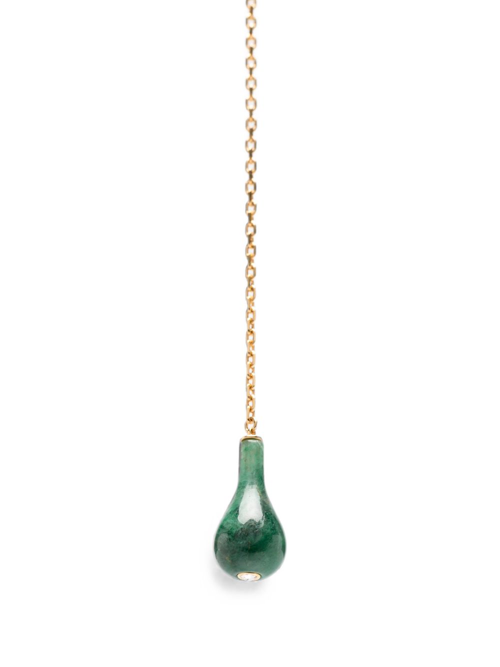 Toteme Women Jade Drop Necklace