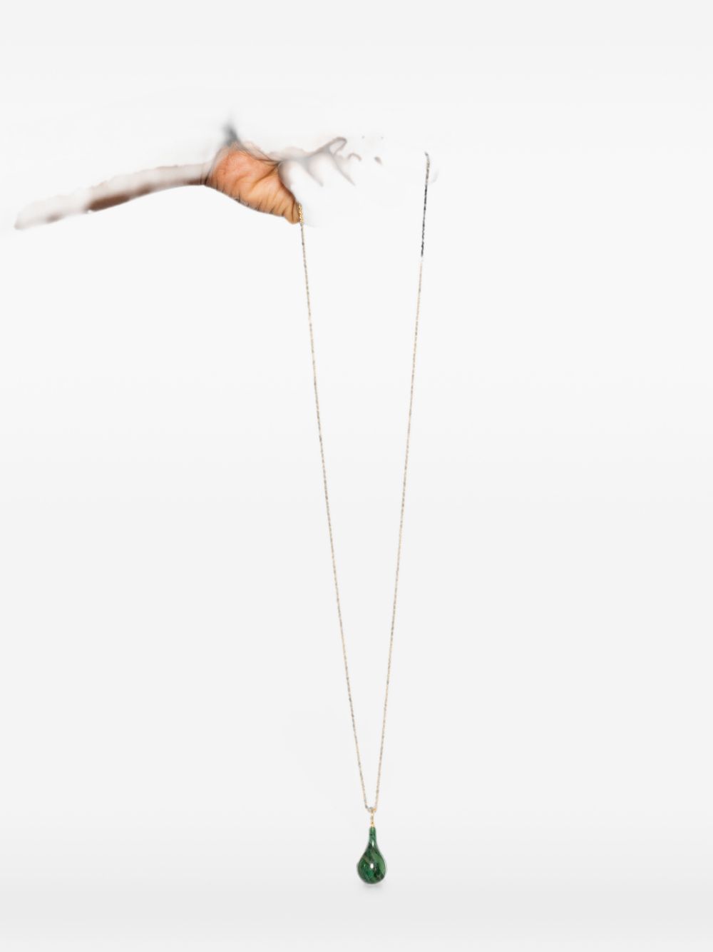 Toteme Women Jade Drop Necklace