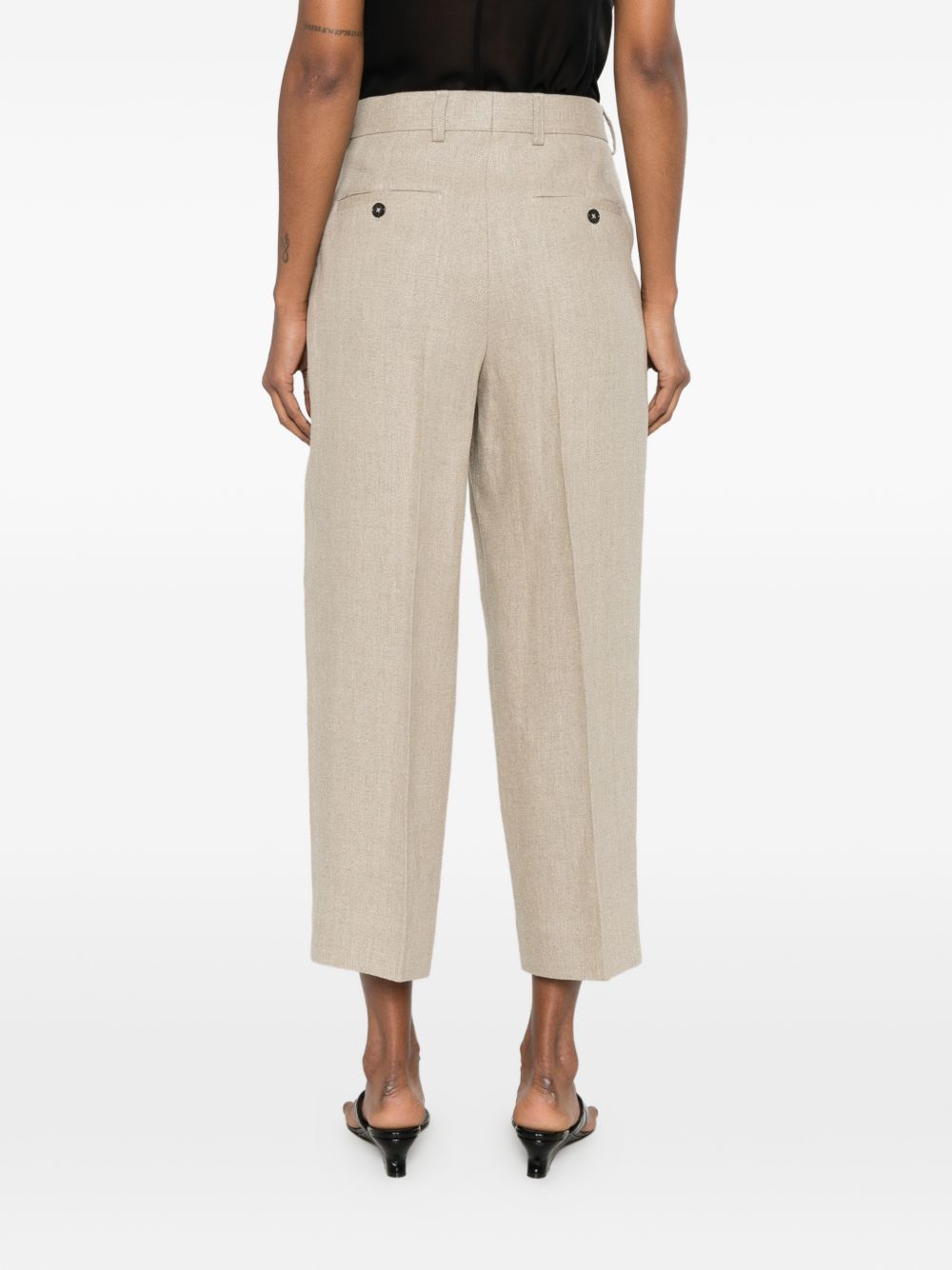 Toteme Women Linen Trousers