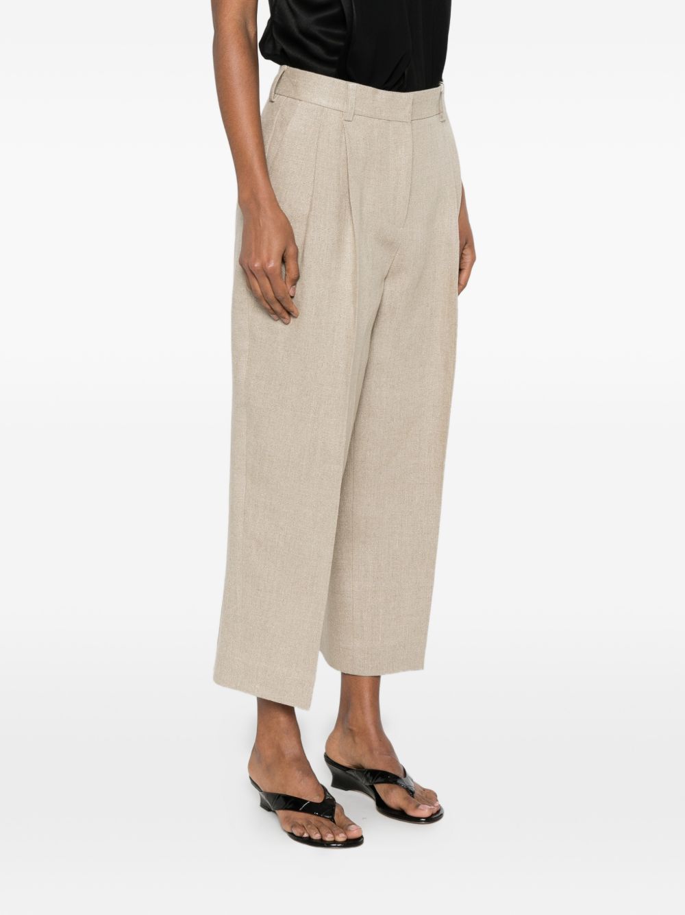 Toteme Women Linen Trousers