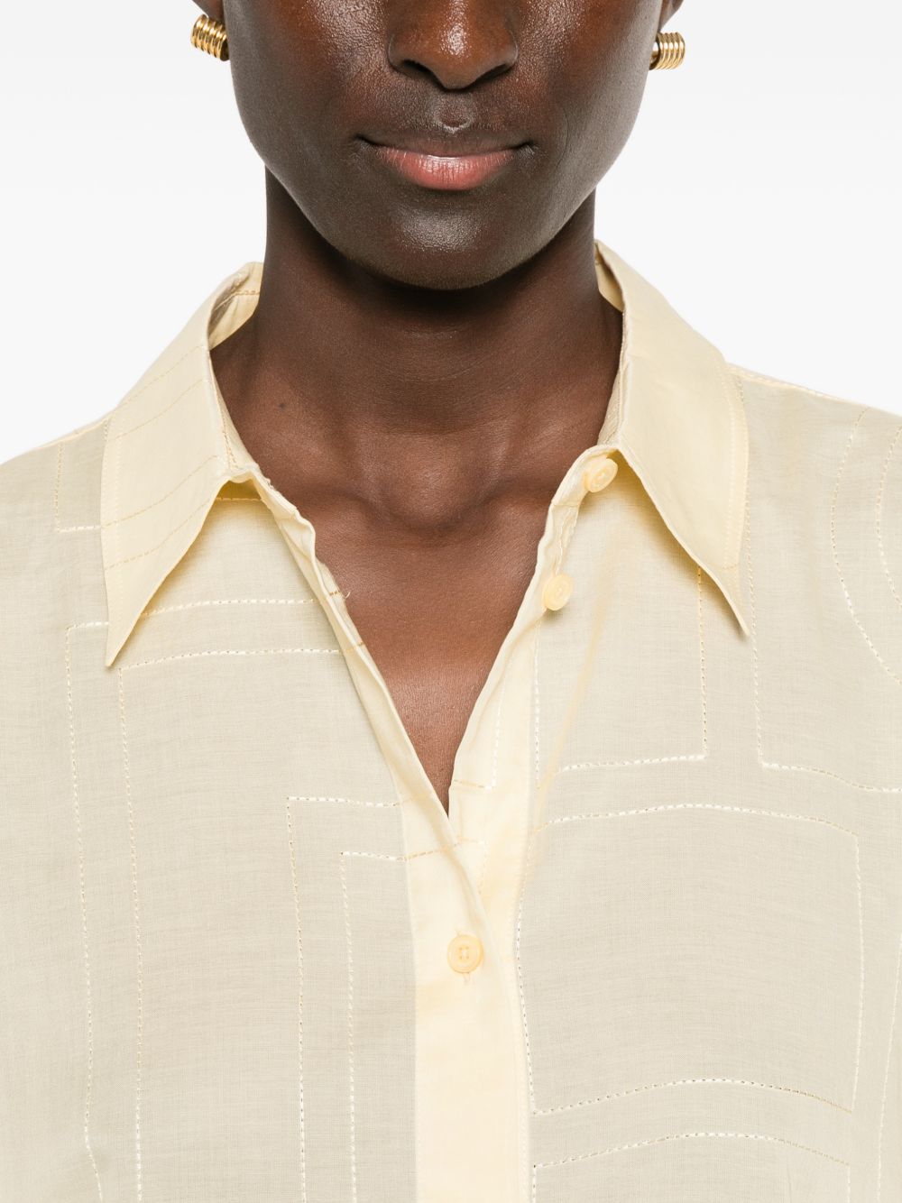 Toteme Women Cotton Blend Shirt