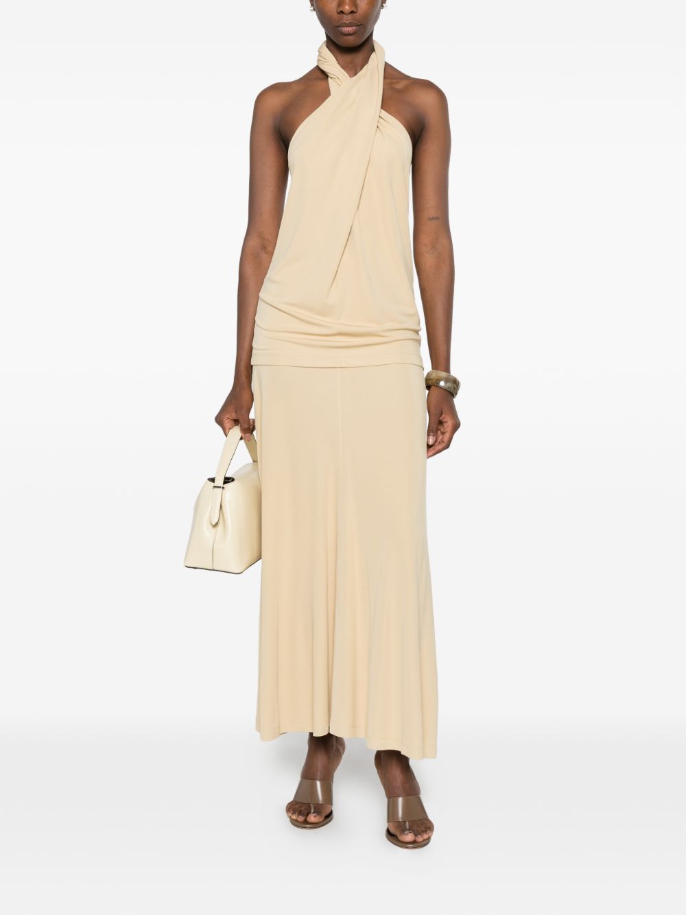 Toteme Women Sleeveless Halterneck Top